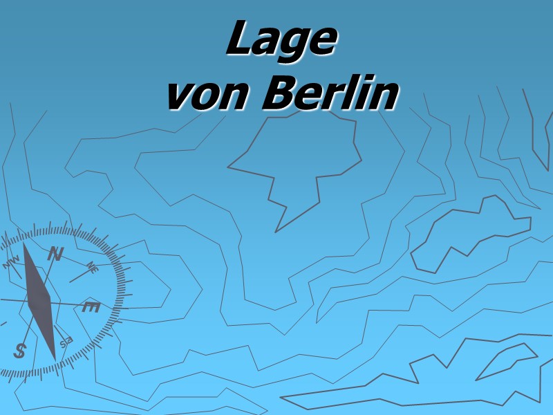 Lage  von Berlin